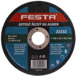 Festa Kotouč řezný 115 x 2,5 x 22,2 mm 122216