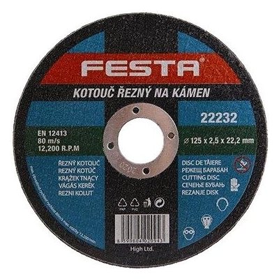 Festa Kotouč řezný 115 x 2,5 x 22,2 mm 122216