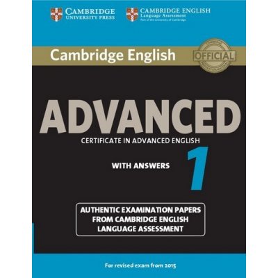 Cambridge English Advanced 1 for Revised Exam from 2015 Stud – Zbozi.Blesk.cz