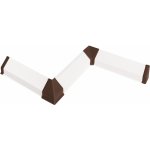 Kaindl Sada rohů a koncovek pro lišty k pracovní desce čokoládová hnědá 1091 – Zboží Dáma