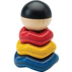 Plan Toys Barevné skládací kroužky – Zboží Mobilmania