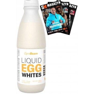 GymBeam Liquid egg white 1000 g – Sleviste.cz