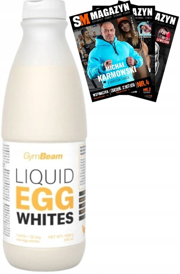 GymBeam Liquid egg white 1000 g