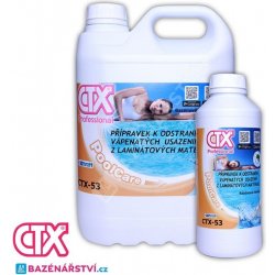 Bazénová chemie ASTRALPOOL CTX-53 odstraňovač váp. usazenin z laminátu 1 l