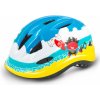 Cyklistická helma R2 ATH21C LUCKY shiny blue /yellow 2020