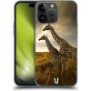 Pouzdro a kryt na mobilní telefon Apple Pouzdro Head Case Apple iPhone 15 Pro Max DIVOČINA – ŽIRAFY