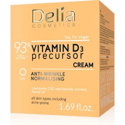 Delia Cosmetics Normalizující denní krém proti vráskám Vitamin D3 Precursor 50 ml