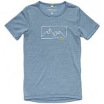 Dětské funkční tričko s merinem Devold Active "Outline" Tee skyblue – Zboží Dáma