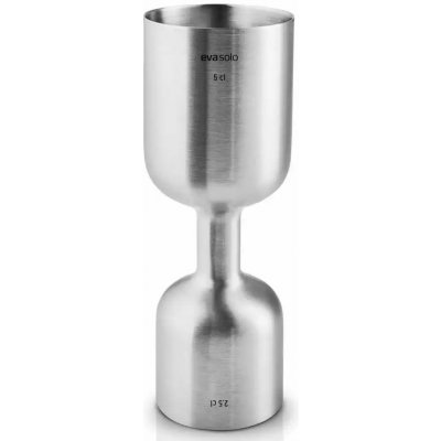 Barmanská odměrka LIQUID LOUNGE 25/50 ml, stříbrná, nerezová ocel, Eva Solo – Sleviste.cz