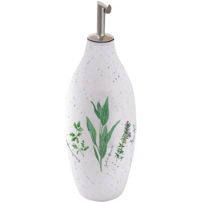 Easy Life Porcelánová láhev na olej/ocet Herbarium 300 ml – Zboží Dáma