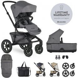 EASYWALKER Set XXL kombinovaný Jimmey Air s příslušenstvím Iris Grey 2023