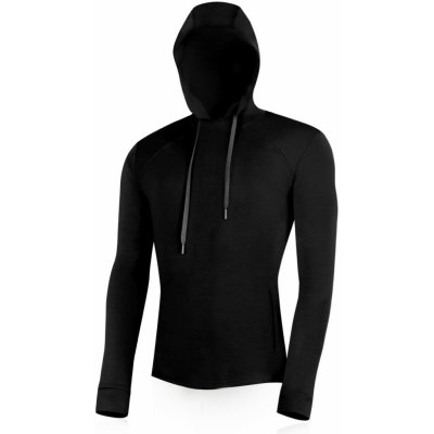 merino mikina LASTING Lerich černá – Zboží Mobilmania