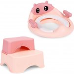 Ecotoys WC sedátko se schůdky růžové – Zboží Mobilmania