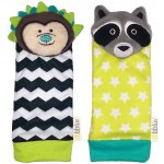 BBLÜV chrastící ponožky Düo Hedgehog Racoon – Zboží Dáma