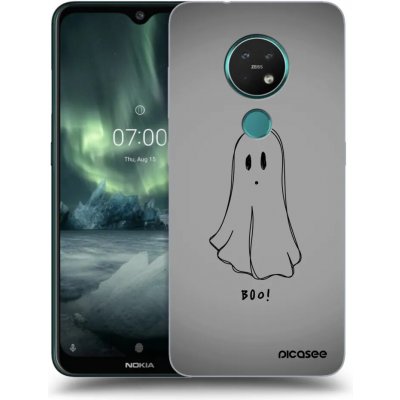 Picasee silikonový průhledný obal pro Nokia 7.2 - Ghost – Zboží Živě