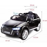 Toyz elektrické autíčko Audi Q7-2 motory černá – Hledejceny.cz