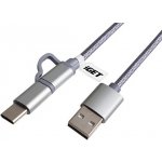 iGET G2V1 USB kabel 2v1 1 m – Zbozi.Blesk.cz