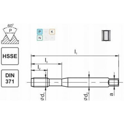 Fanar THREAD M 5 DIN-371B (6G) HSSE 800 – Hledejceny.cz