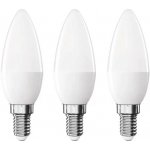 Emos LED CLS CANDLE 4,2W 40W 470 lm E14 WW ZQ3E21.3 3ks/bal – Hledejceny.cz