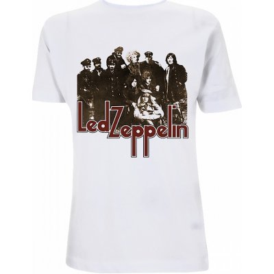 Led Zeppelin tričko LZ II Photo white – Zboží Mobilmania