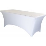 TENTino STL152C Skládací stůl 152x76 cm CELÝ, bílý, – Sleviste.cz