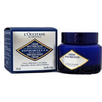 L´Occitane Immortelle noční protivráskový krém (Precious Night Cream) 50 ml