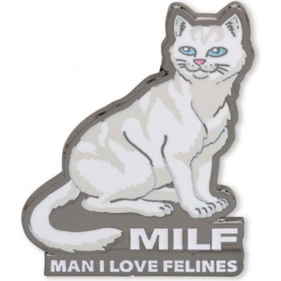 Ripndip Man I Love Felines šedá 531146 – Zboží Mobilmania