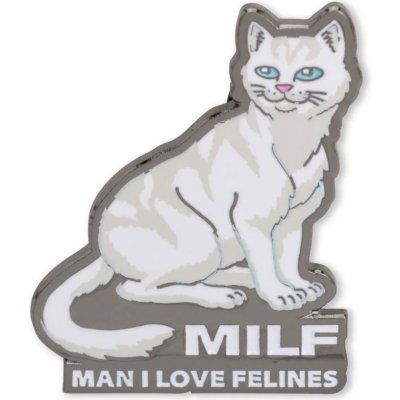 Ripndip Man I Love Felines šedá 531146 – Hledejceny.cz