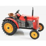 Kovap Kovap Traktor Zetor 25A červený na klíček kov 15cm v krabičce 1:25 – Sleviste.cz