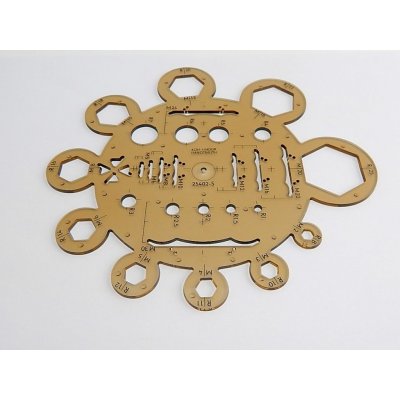 Koh-i-noor Šablona 749193 maticová barevná 6047 – Zboží Mobilmania