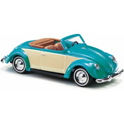 BUSCH 46714 Auto VW Brouk CABRIO zelený 1:87