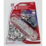 Knoflík stiskací AutoMoto, 15 mm, barevné – Zboží Dáma