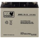 Olověná baterie MW Power 12V 18Ah MWS 18-12
