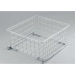 Výsuvný šatní koš na prádlo 2405, 220 mm, stříbrný 600mm – Hledejceny.cz