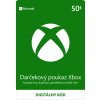Herní kupon Microsoft Xbox Live dárková karta 50 €