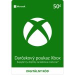 Microsoft Xbox Live dárková karta 50 € – Zboží Dáma