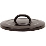 BELIS SFINX Smaltovaná poklice 24 cm STANDARD hnědá 23424-00700005 – Hledejceny.cz