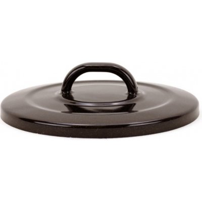 BELIS SFINX Smaltovaná poklice 24 cm STANDARD hnědá 23424-00700005 – Hledejceny.cz