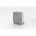 FRONTI Kuchyňská skříňka NAT SZ60 3SZ – Zboží Mobilmania