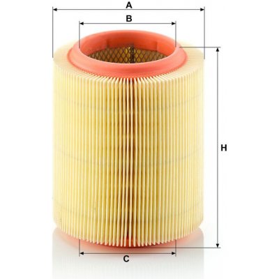 MANN-FILTER Vzduchový filtr MANN C1571 (MF C1571) – Hledejceny.cz