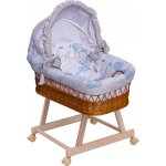 Scarlet Proutěný košíks boudičkou Gusto modrá – Zboží Dáma