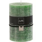 Zelená svíčka ve tvaru válce L - 10*10*15 cm - 110 hod. - J-Line by Jolipa – Hledejceny.cz
