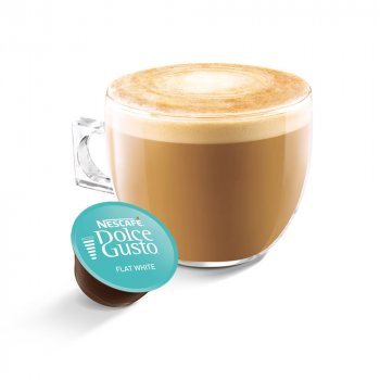 Nescafé Dolce Gusto Flat White kávové kapsle 16 ks