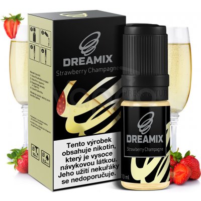 Dreamix Jahoda se šampaňským 10 ml 3 mg
