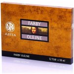 Astra Artea olejové barvy 12 barev 18 ml – Hledejceny.cz
