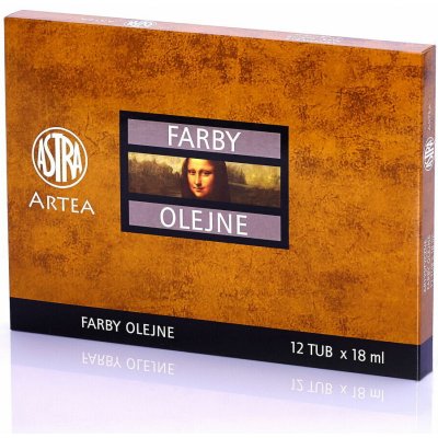 Astra Artea olejové barvy 12 barev 18 ml – Hledejceny.cz