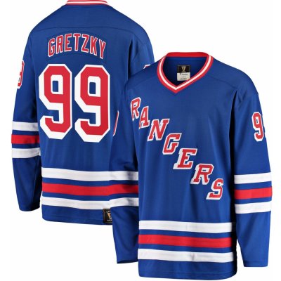 Fanatics Dres New York Rangers #99 Wayne Gretzky Premier Breakaway Heritage Jersey – Zboží Mobilmania