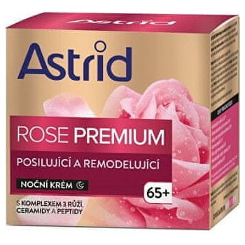 Astrid Rose Premium 65+ posilující a remodelující noční krém 50 ml