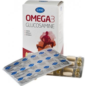 Lysi Omega 3 na klouby + glukosamin a chondroitin 90 kapslí