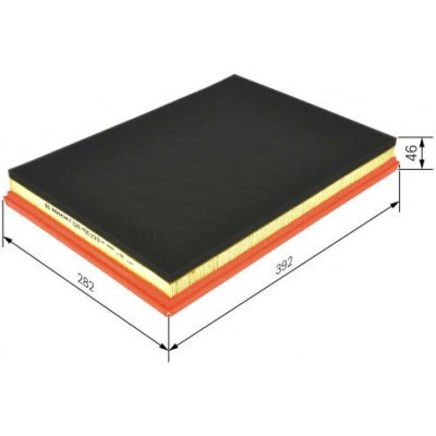 Vzduchový filtr BOSCH F 026 400 233 – Hledejceny.cz